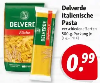 Nah & Frisch Delverde italienische Pasta 500 g Packung Angebot