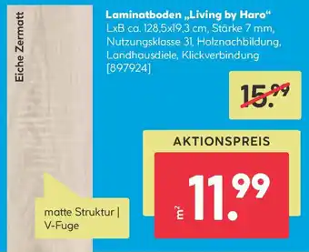 BayWa Laminatboden ,,Living by Haro" Angebot