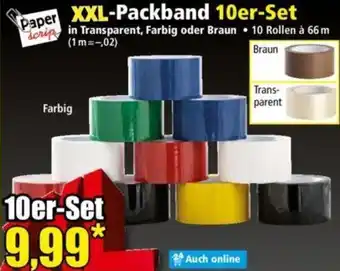 Norma Paper Scrip XXL-Packband 10er-Set Angebot