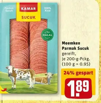 REWE Meemken parmak sucuk Angebot