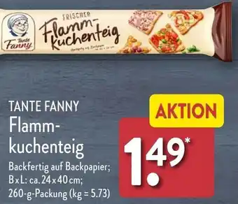 Aldi Nord TANTE FANNY Flammkuchenteig 260 g Packung Angebot