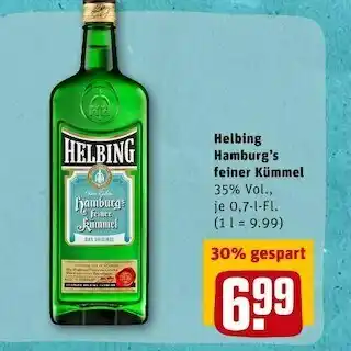 REWE Helbing hamburg’s feiner kümmel Angebot