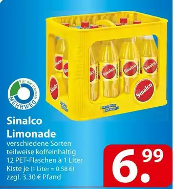 Famila Nord Ost Sinalco limonade Angebot