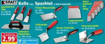 Norma Kraft Werkzeuge Kelle oder Spachtel Angebot