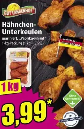 Norma GUT LANGENHOF Hähnchen-Unterkeulen 1 kg Angebot