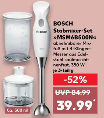 Kaufland BOSCH Stabmixer-Set >>MSM6B500N<< Angebot