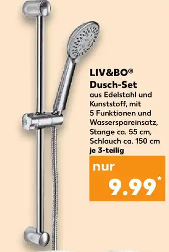 Kaufland LIV&BO Dusch-Set 3 teilig Angebot