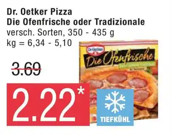 Marktkauf Dr. Oetker Pizza Die Ofenfrische oder Tradizionale 350-435 g Angebot