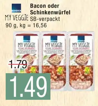 Marktkauf Bacon oder Schinkenwürfel 90 g Angebot