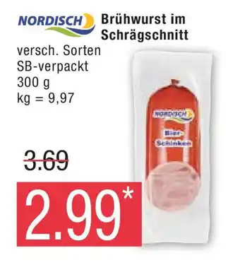 Marktkauf NORDISCH Brühwurst im Schrägschnitt 300 g Angebot