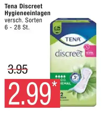 Marktkauf Tena Discreet Hygieneeinlagen 6-28 St. Angebot