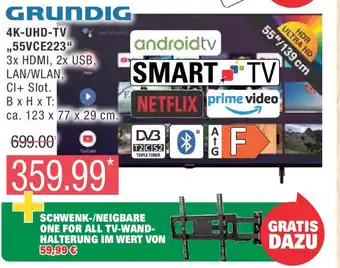 Marktkauf GRUNDIG 4K-UHD-TV Angebot