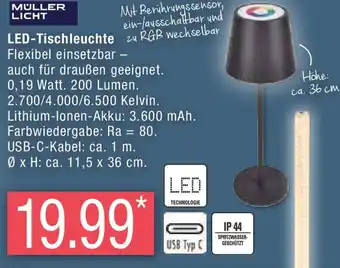 Marktkauf MULLER LICHT LED-Tischleuchte Angebot