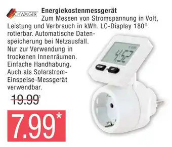 Marktkauf SCHWAIGER Energiekostenmessgerät Angebot