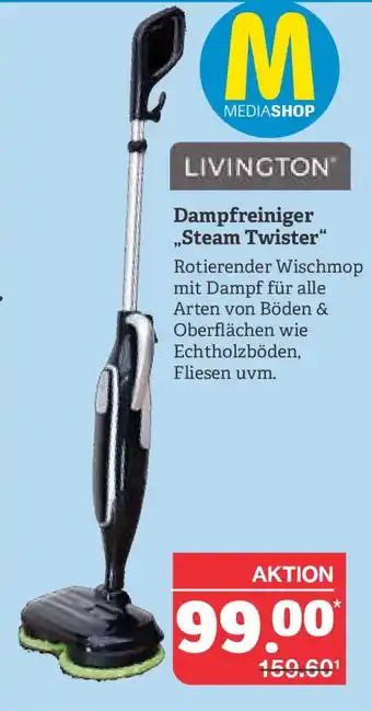 Marktkauf LIVINGTON Dampfreiniger ,,Steam Twister" Angebot