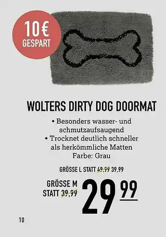 Kölle Zoo Wolters Dirty Dog Doormat Angebot