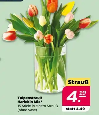 NETTO Tulpenstrauß Harlekin Mix Angebot