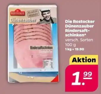 NETTO Die Rostocker Dünenzauber Rindersaft-schinken 100 g Angebot