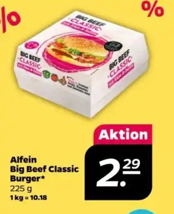 NETTO Alfein Big Beef Classic Burger 225 g Angebot