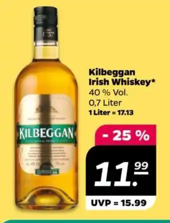 NETTO Kilbeggan Irish Whiskey 0,7 Liter Angebot