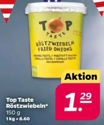 NETTO Top Taste Röstzwiebeln 150 g Angebot