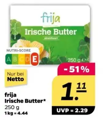 NETTO frija Irische Butter 250 g Angebot