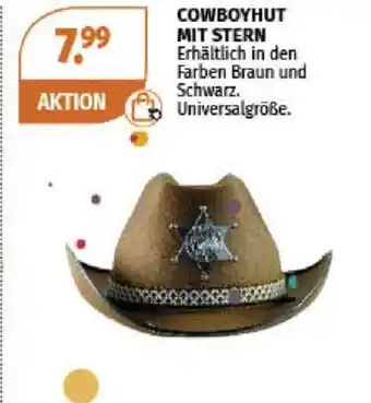 Müller COWBOYHUT MIT STERN Angebot