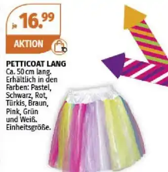 Müller PETTICOAT LANG Ca. 50 cm lang Angebot