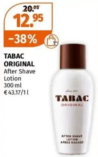 Müller TABAC ORIGINAL After Shave Lotion 300 ml Angebot