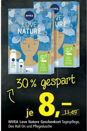 Pfennigpfeiffer Nivea Love Nature Geschenkset Angebot