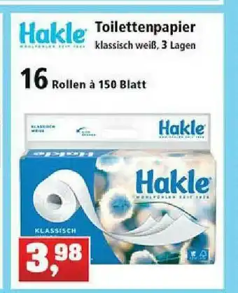 Thomas Philipps Hakle Toilettenpapier Angebot