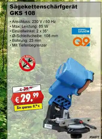 Stabilo Fachmarkt Sägekettenschärfgerät Angebot