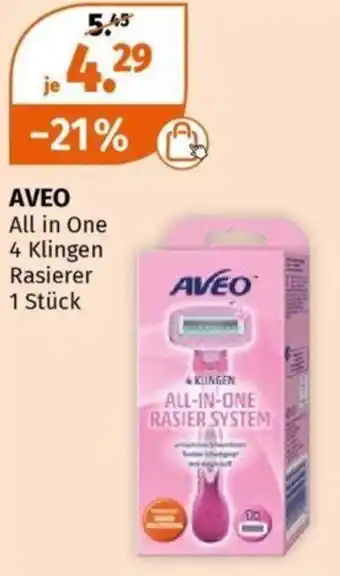 Müller AVEO All in One 4 Klingen Rasierer Angebot