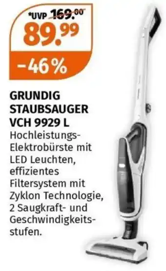 Müller GRUNDIG STAUBSAUGER VCH 9929 L Angebot