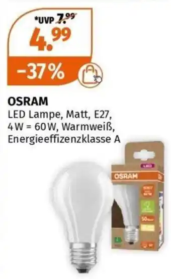 Müller OSRAM LED Lampe Angebot