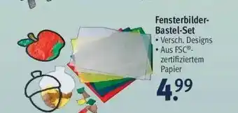 Rossmann Fensterbilder Bastel-set Angebot