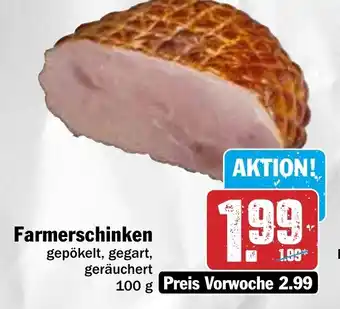 Hit Farmerschinken 100 g Angebot