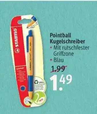 Rossmann Pointball Kugelschreiber Angebot