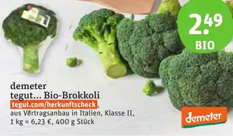 tegut demeter tegut... Bio-Brokkoli Angebot