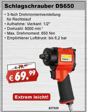 Stabilo Fachmarkt Schlagschrauber Angebot