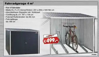 Stabilo Fachmarkt Fahrradgarage 4 M² Angebot