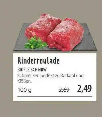 Superbiomarkt Rinderroulade Biofleisch Nrw Angebot