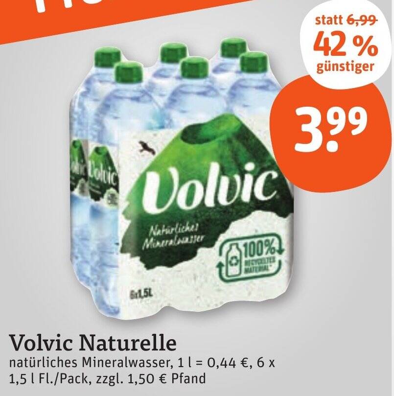Verwunderlich Volvic Naturelle Angebot Ebenbild