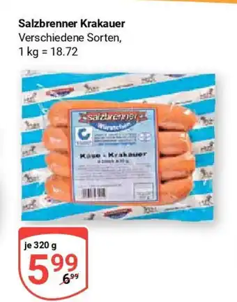 Globus Salzbrenner Krakauer 320 g Angebot