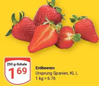 Globus Erdbeeren 250 g-Schale Angebot