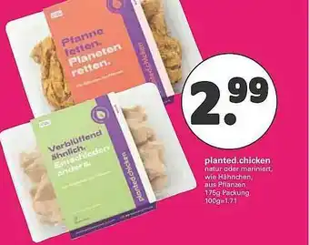 WEZ Planted. Chiken Angebot