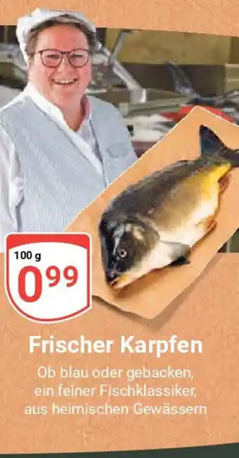 Globus Frischer Karpfen 100 g Angebot