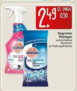 WEZ Sagrotan Reiniger Angebot