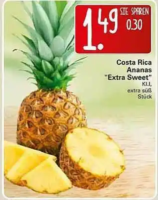 WEZ Costa Rica Ananas Angebot