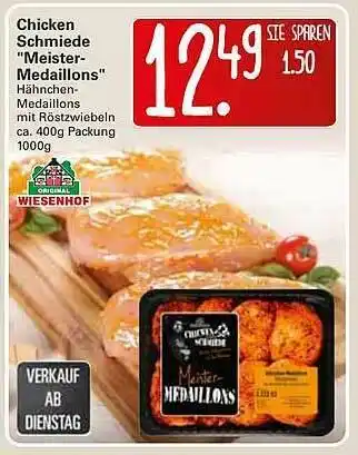 WEZ Chicken Schmiede Angebot